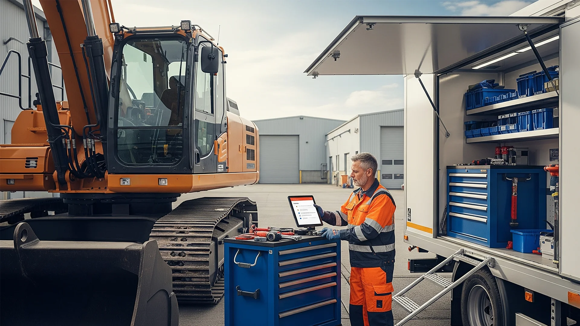 Mobil Hidrolik Servis: Talep → Müdahale → Rapor Akışı